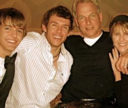 Ty Christian Harmon with his parents Mark Harmon and Pam Dawber and elder brother Sean Harmon